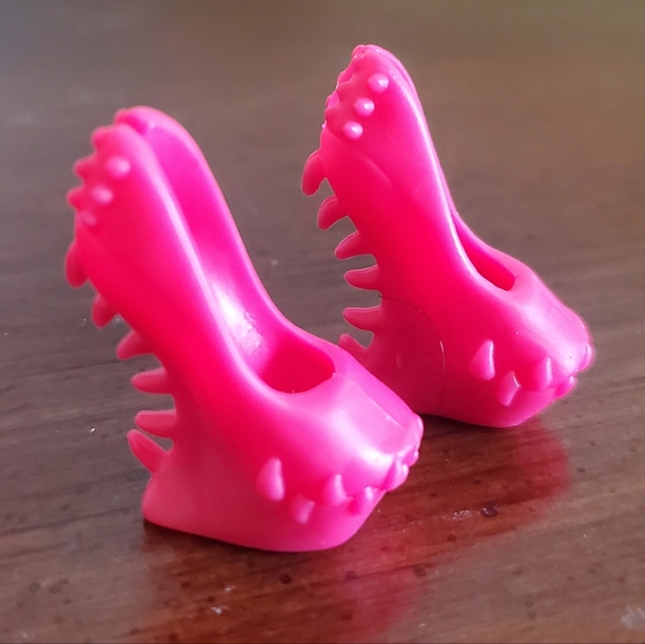 Monster High Venus McFlytrap Hot Pink Wedge Heels OS‎ - Picture 1 of 4